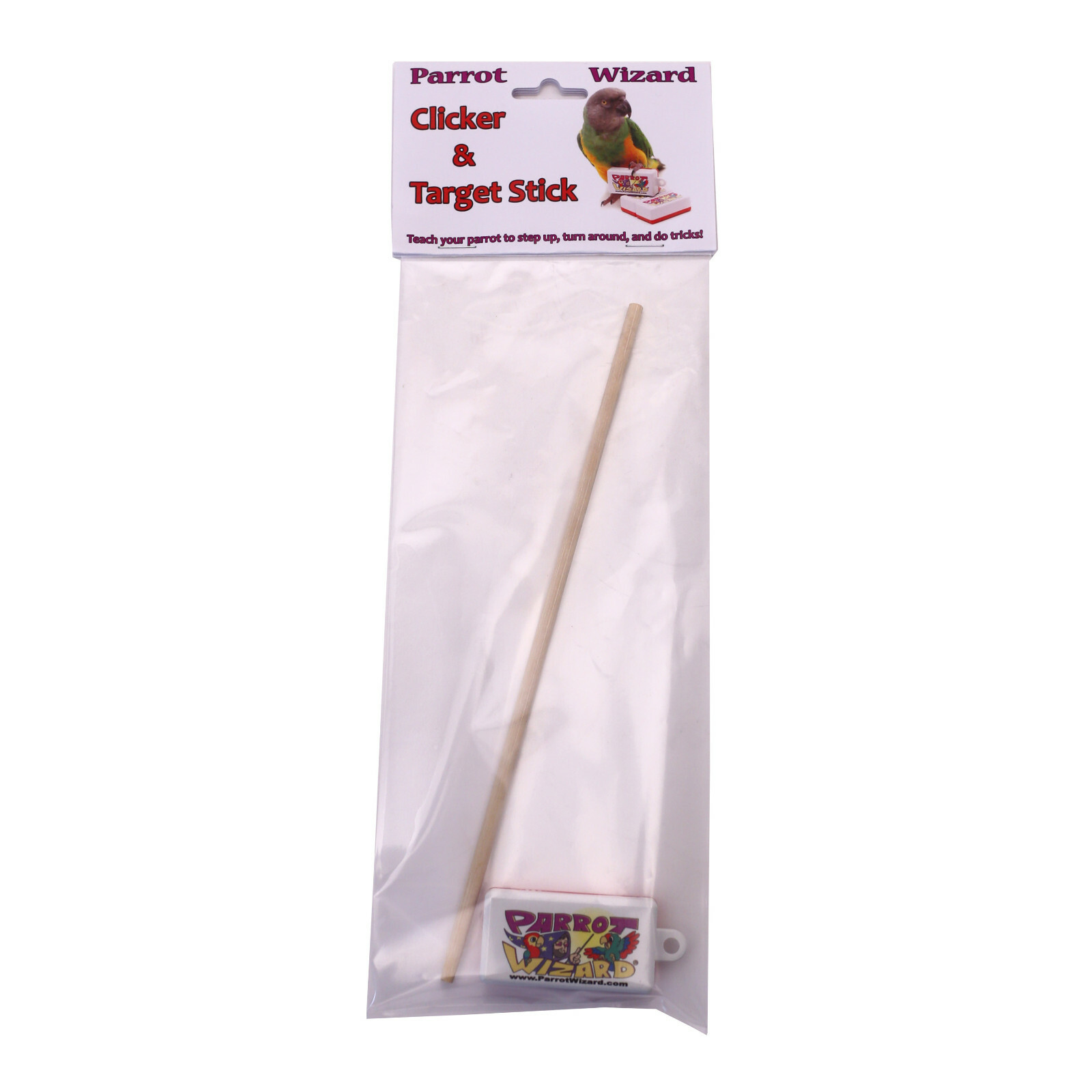Parrot Wizard Clicker and Target Stick for Parrot Training