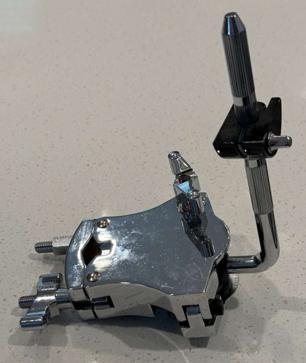 Crush 10.5mm Single Tom Drum Ball Clamp Mount / Holder L-Arm