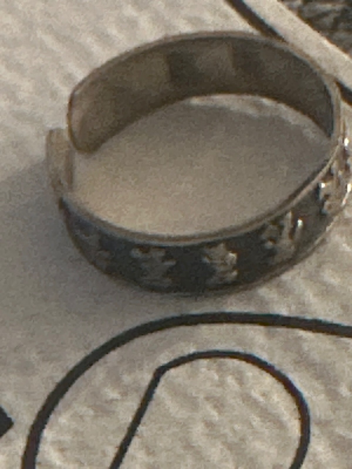 Adjustable TOE RING Sterling Silver New!!