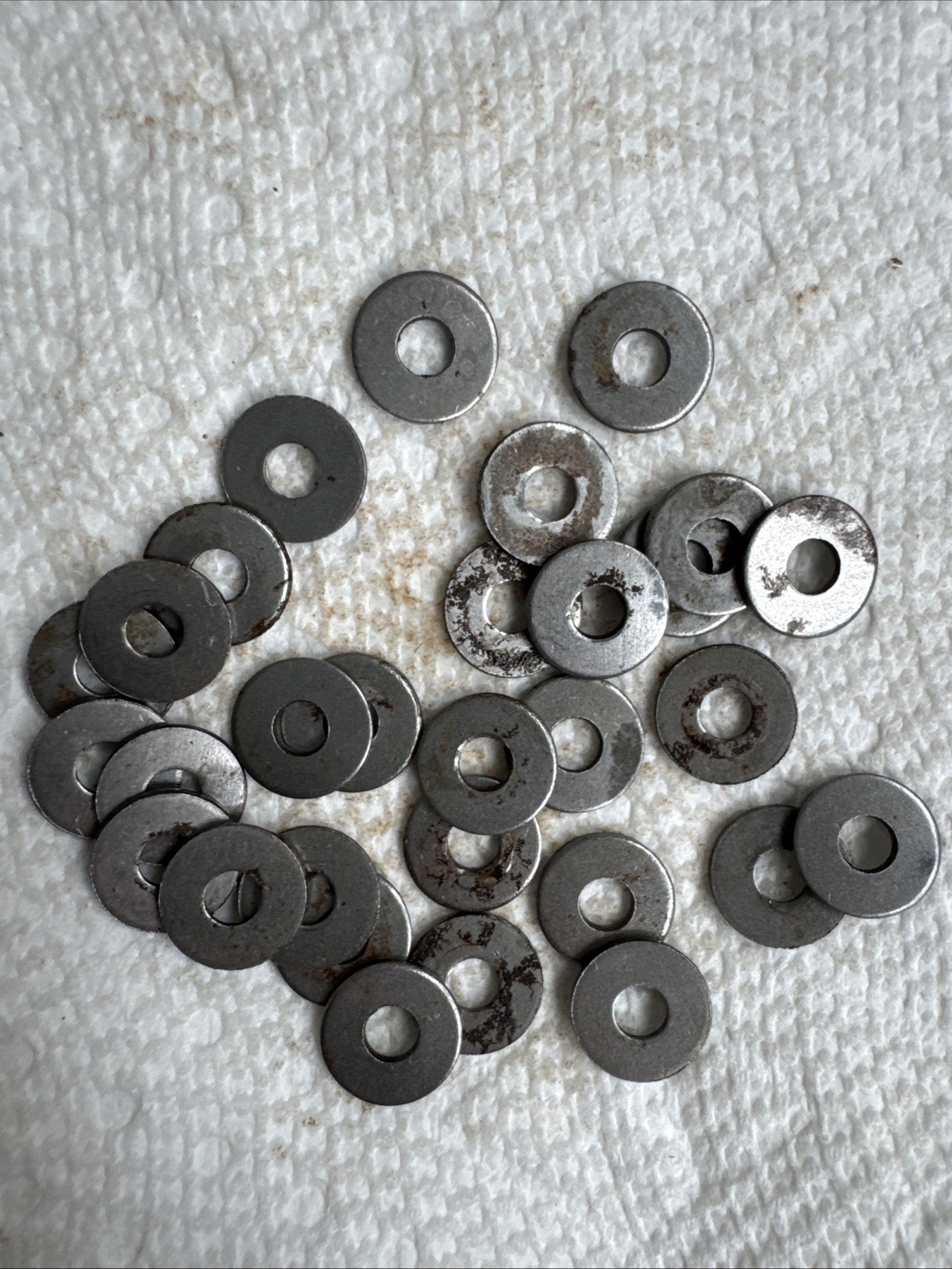 Lot of 30 WFL Ludwig Washers for Tom Bass Drum or Snare Lugs