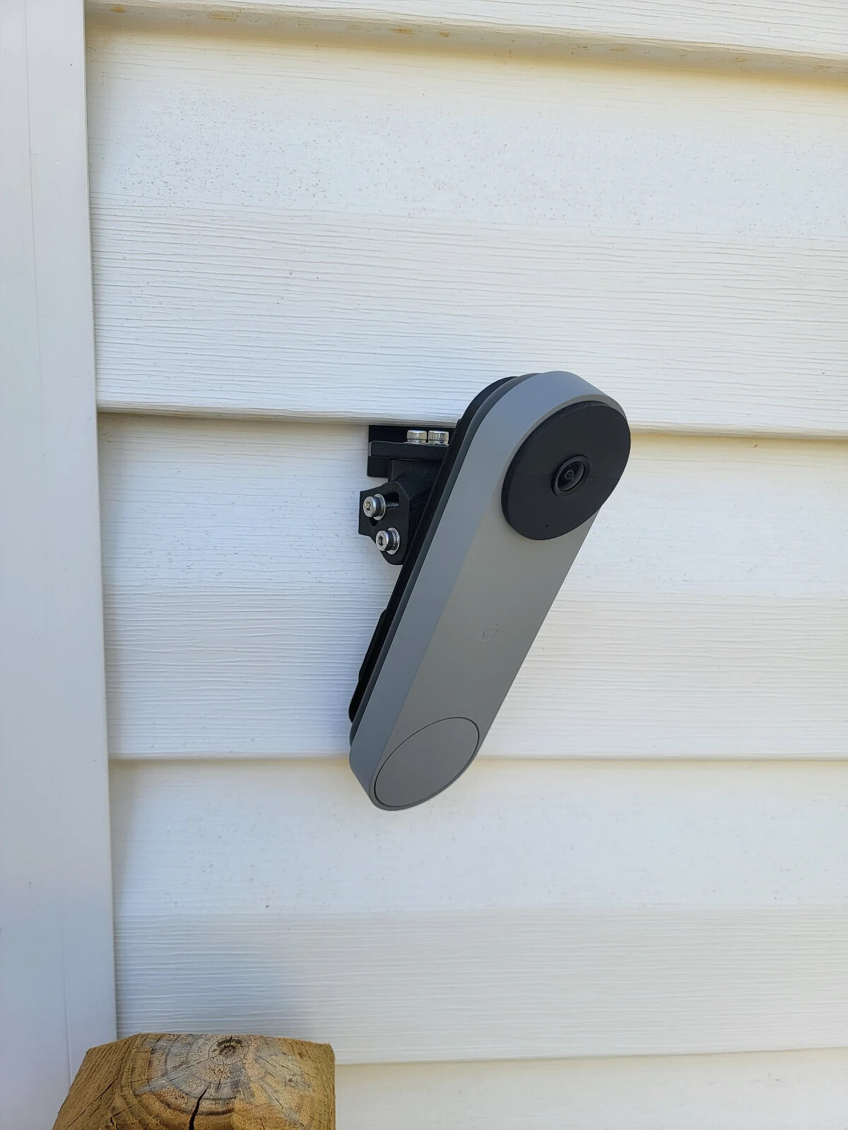 Google Nest Battery Doorbell Camera (NO SCREW REQUIRED) Adjustable Mount