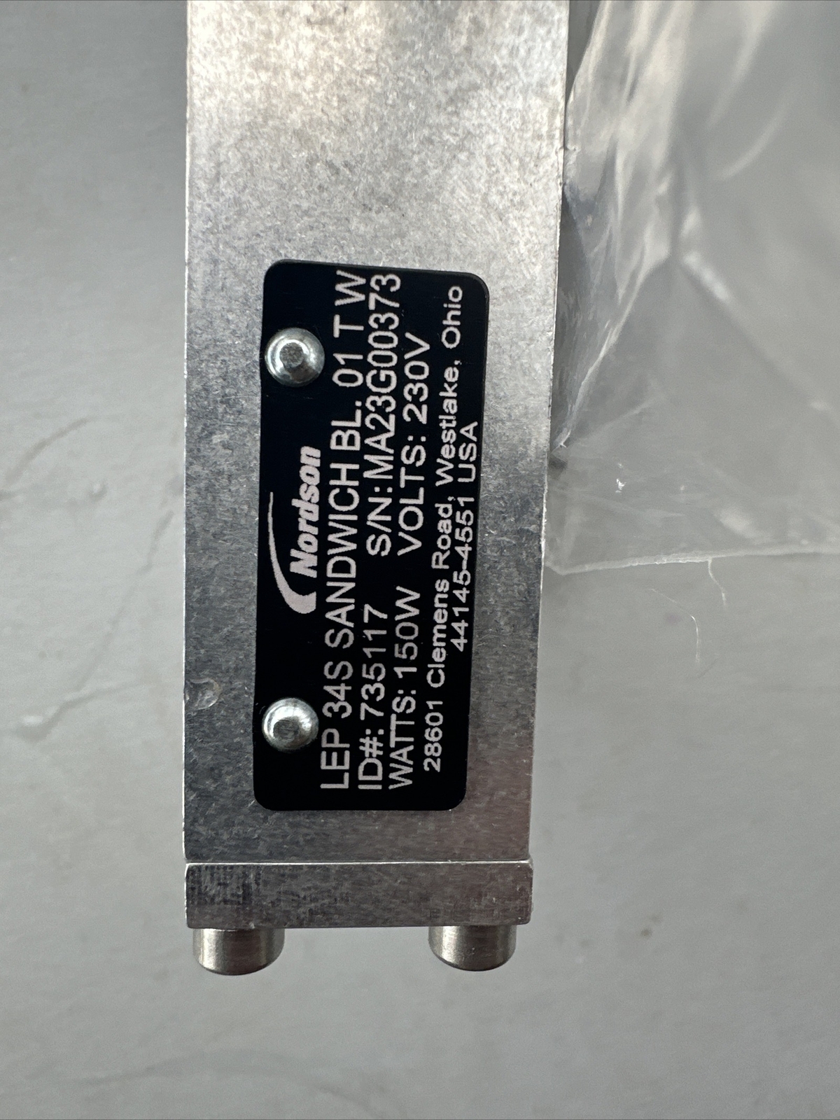 Nordson LEP34S Sandwich BL