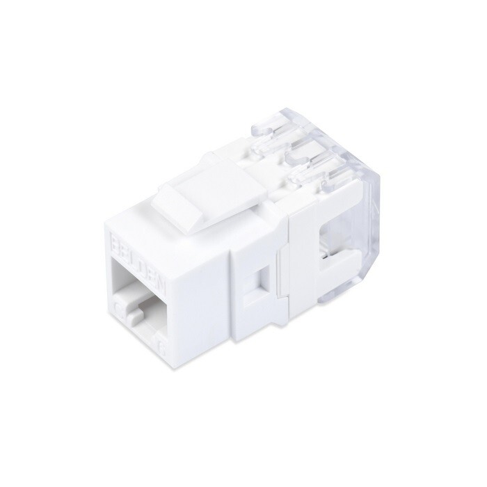 Belden DC6MJKUEW-S1 Data Connect CAT6 UTP Modular Jack T568 A/B Electric White