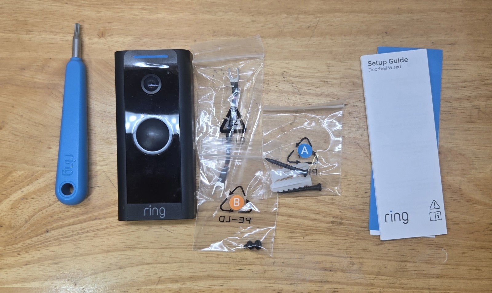 Ring Camera Doorbell Wired | Untested