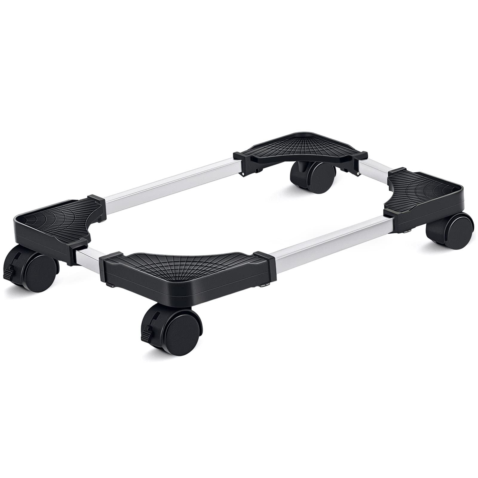 Liitrton Mobile CPU Stand Adjustable Computer Tower Fits Most PC Black
