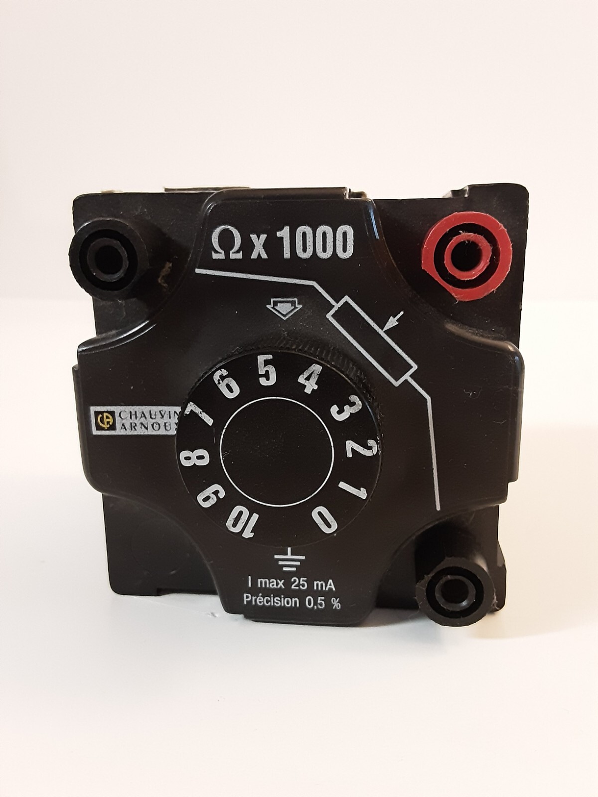 Vintage Chauvin Arnoux Resistance Decade 100ohm 250 MA