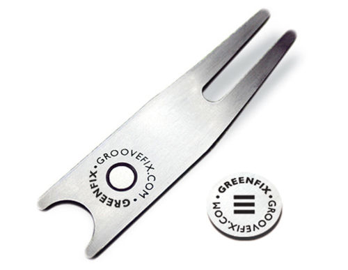GREENFIX PITCH REPAIRER - AS FEATURED IN GOLF MONTHLY, FROM GROOVEFIX