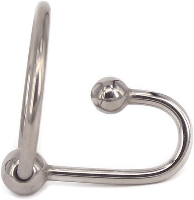 Stainless Rings with Urethral Sounds Ball