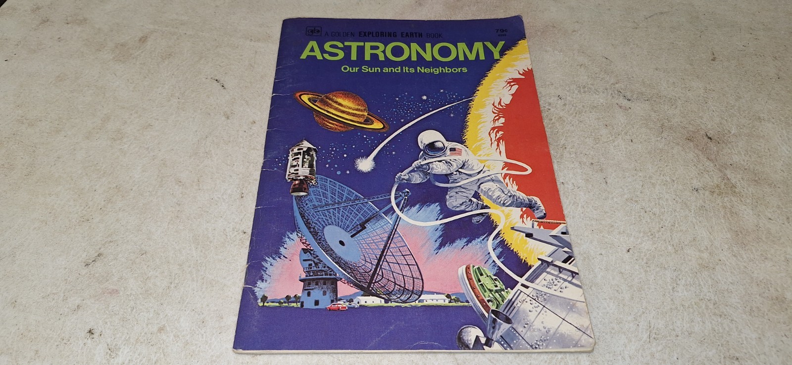 1974 Golden Book Astronomy Our Sun and its Neighbors
