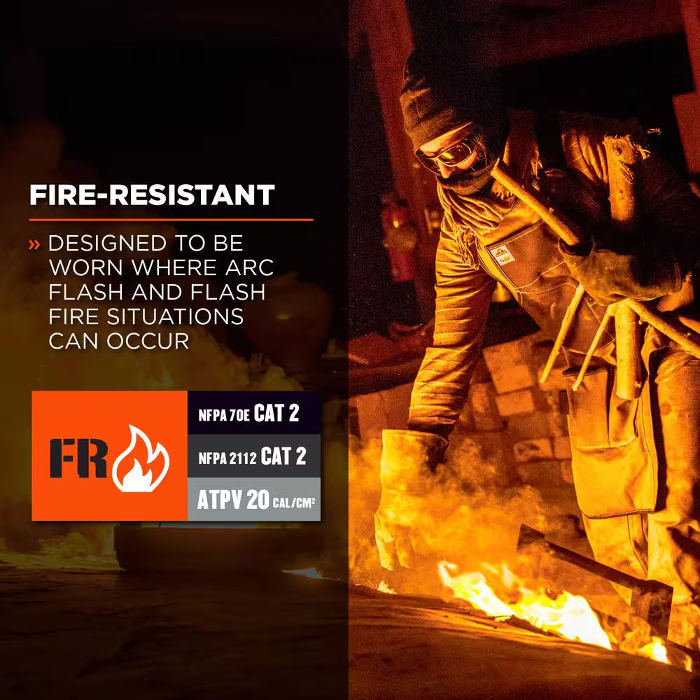 N-Ferno 6847 Black Fire-Resistant Balaclava Face Mask