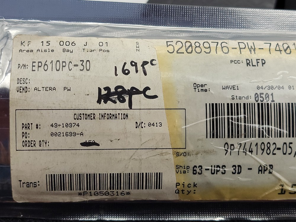 New (1pc) EP610PC-30 ALTERA IC Programmable