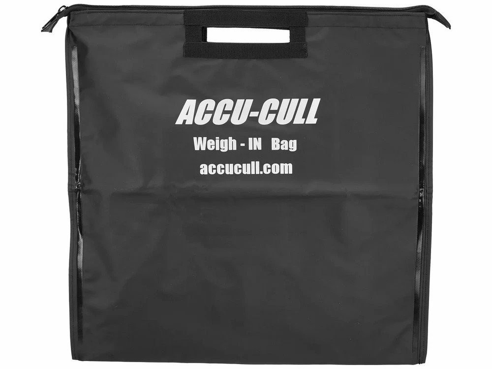 Accu-Cull Weigh in Bag .5x24x24 Black Vinyl - ACC-TWBZIP