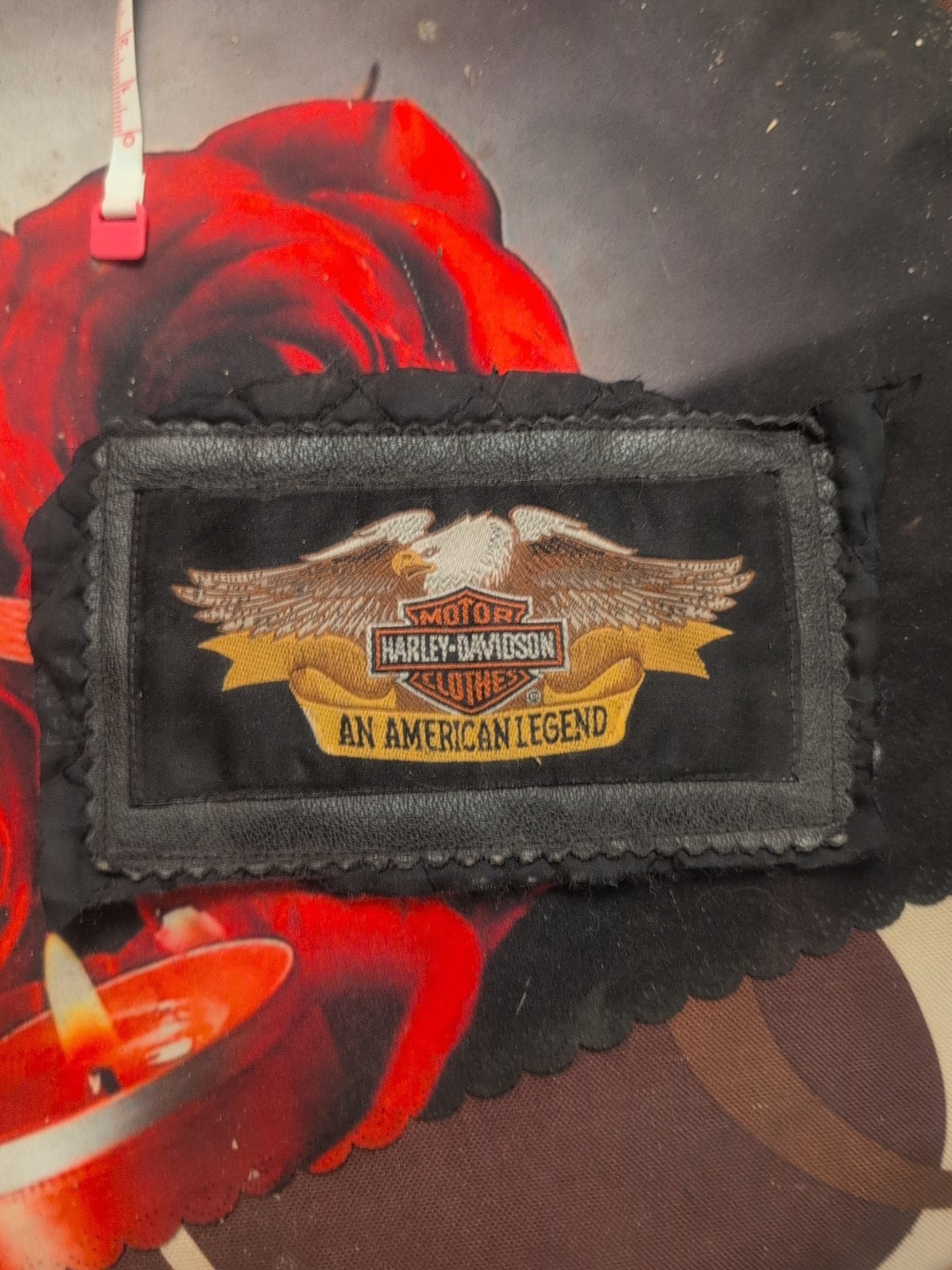 VINTAGE HARLEY DAVIDSON EAGLE MOTORCYCLE OFFICIALLY LICENSED PATCH