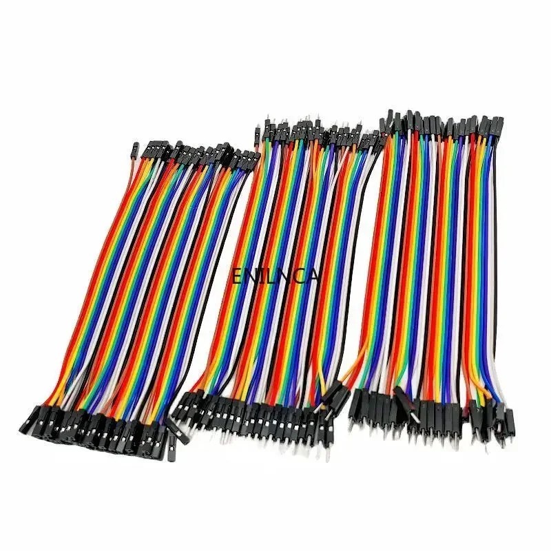 (1X/3X)40 PCS10/15/20CM MM, MF, FF Dupont Wire Jumper Cable Arduino Breadboard