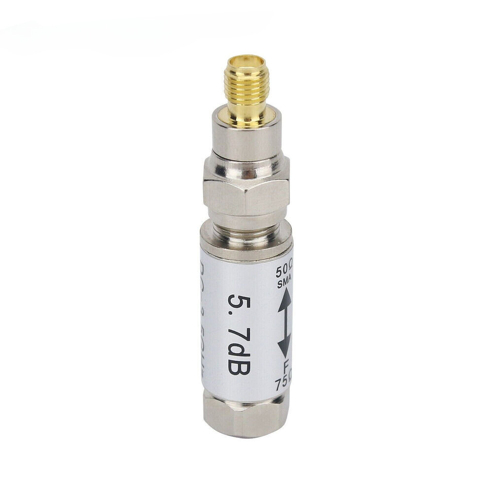0-3.5GHz SMA Female to F Male Connector 50-75ohm Impedance Converter Radio Acc.
