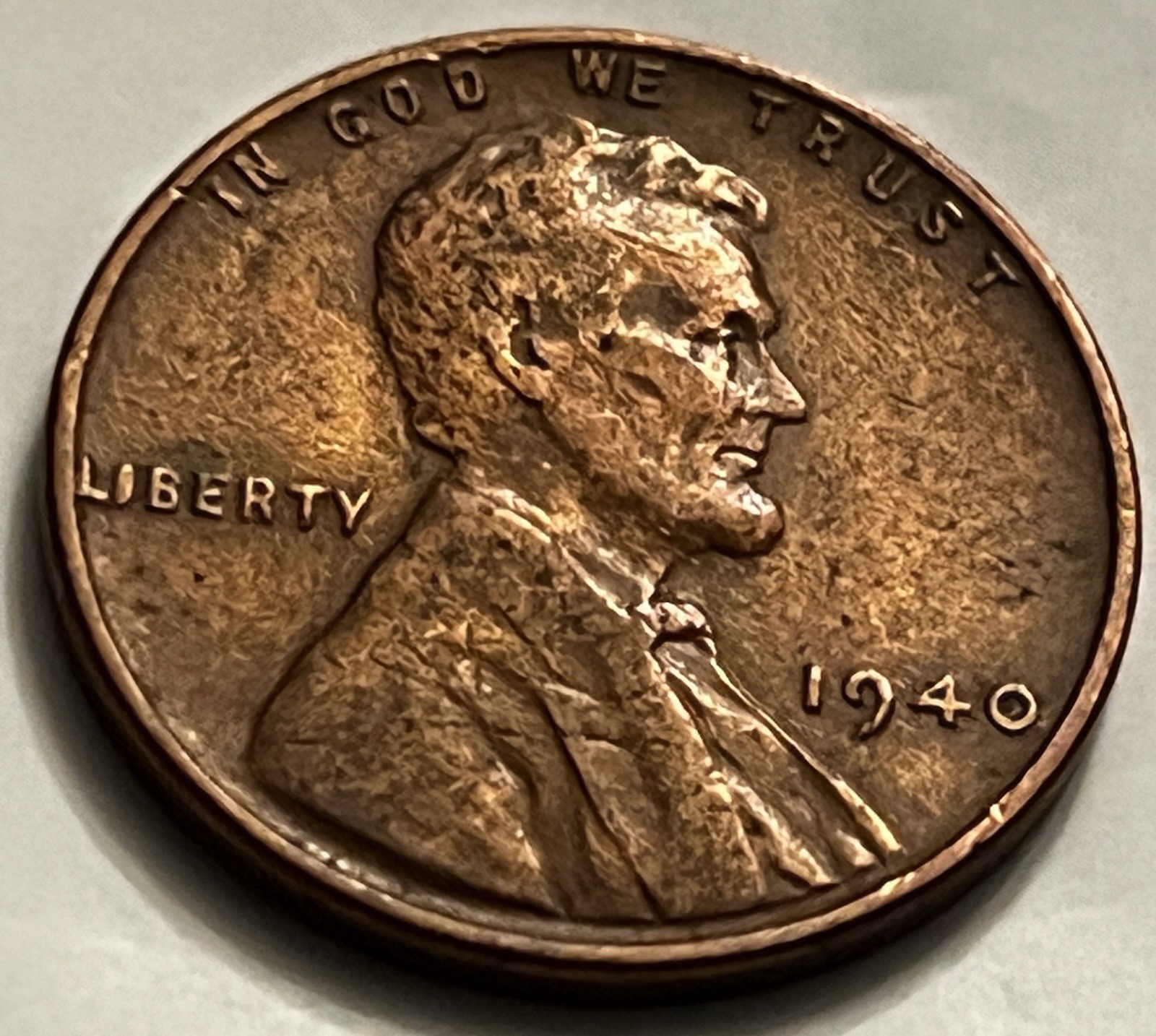 1940 Lincoln Wheat Cent Philadelphia Penny BN1501