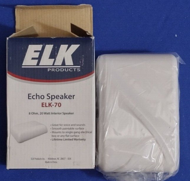 Elk Echo Speaker ELK-70 8 Ohm 20 Watt Interior Speaker
