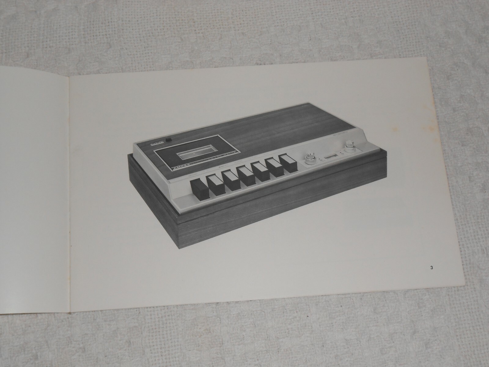 AMPEX OPERATION MANUAL FOR MICRO 86, ORIGINAL