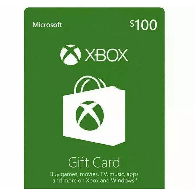 Xbox Live Us Gift Card Usd $100 Gaming.gift car.