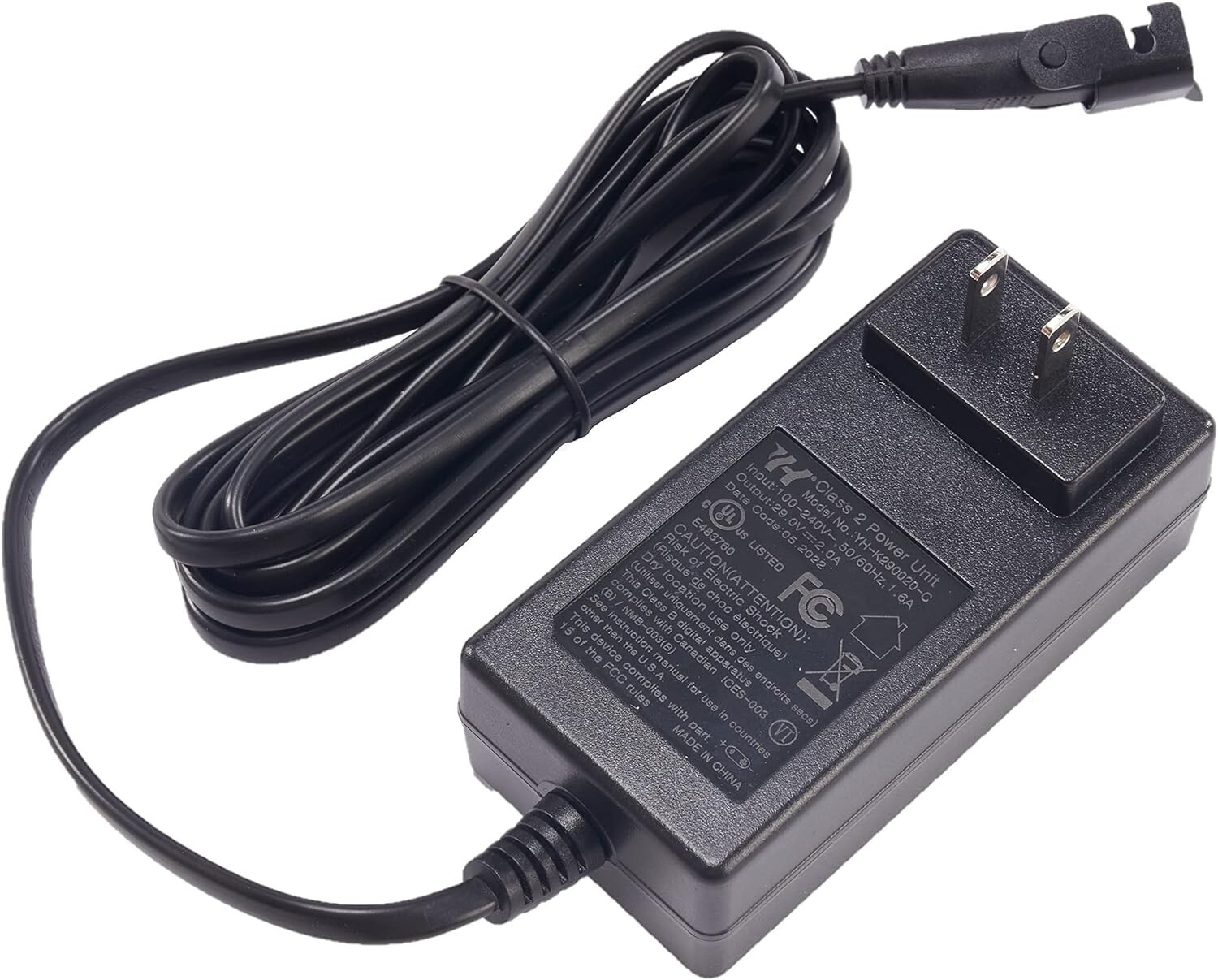 29V 2A Recliner Power Cord Adapter Compatible with CR-47714/CR-48044