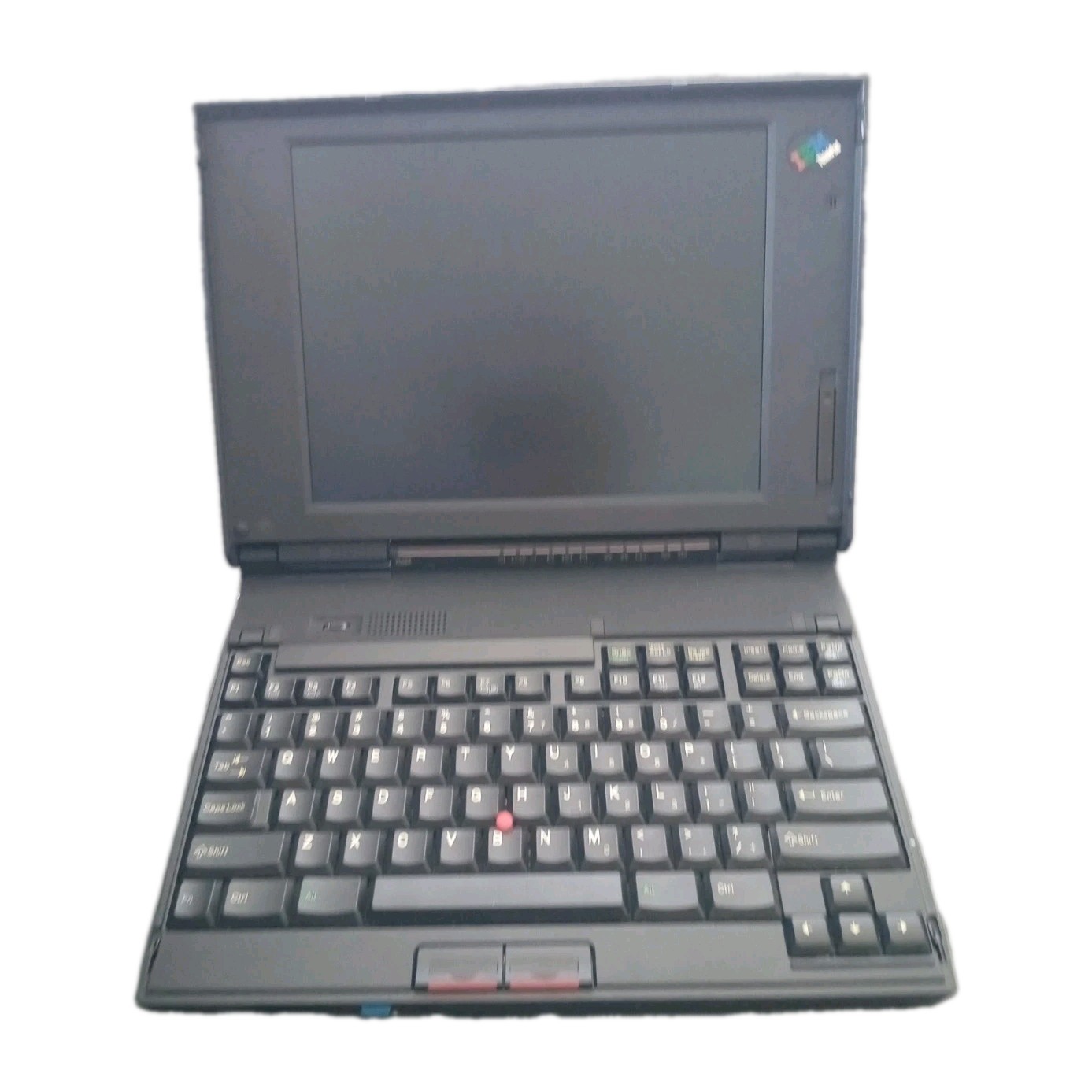 Vintage Ibm Thinkpad 755cx With Ac Adapter Carrying Case And Many Ex. Please Rd