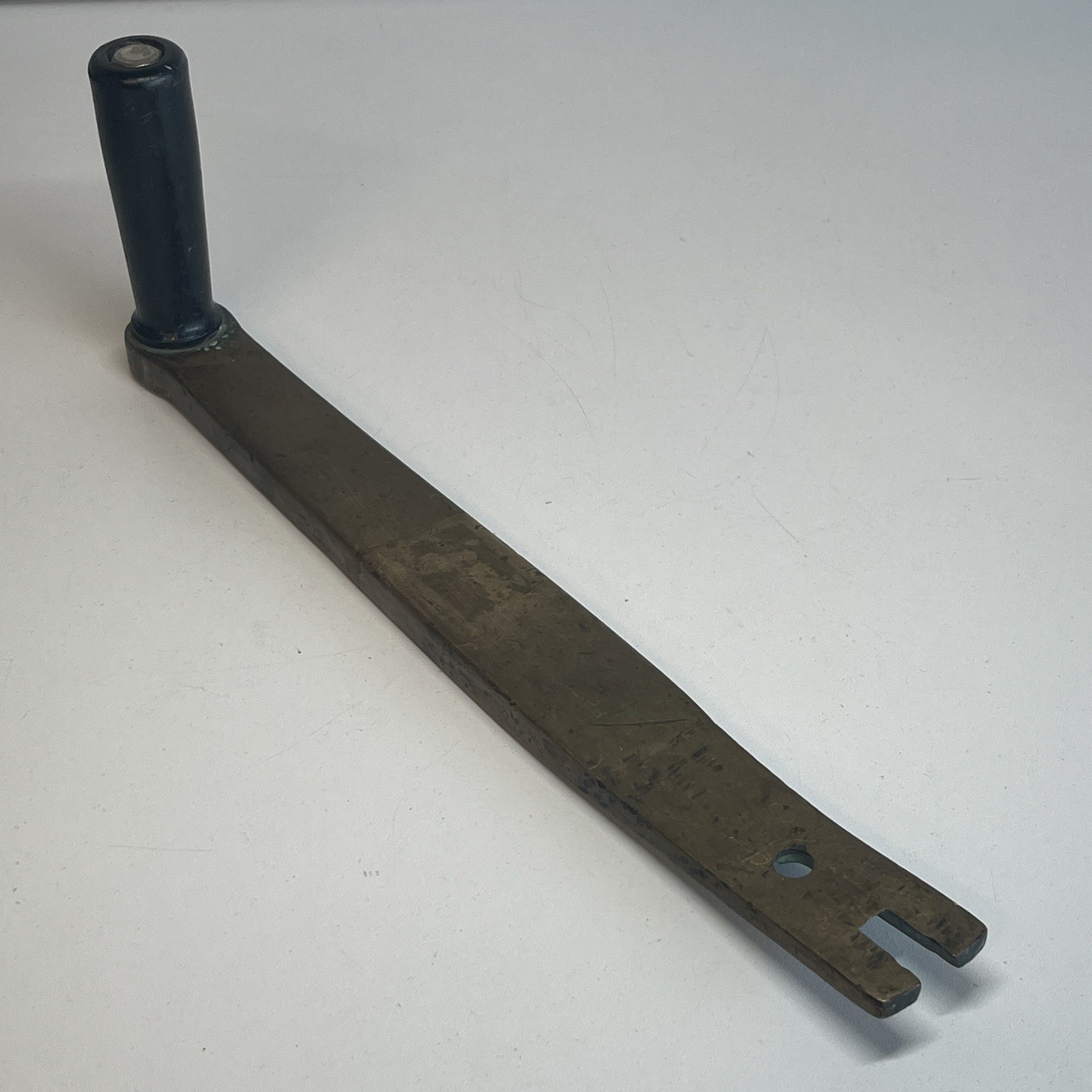 Flat Bronze Winch Handle 1-3/8" Slot x 1/4" Thick