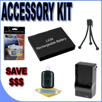 BigVALUEInc Accessory Saver NP-40 Lithium Ion Battery/Rapid External Charger...