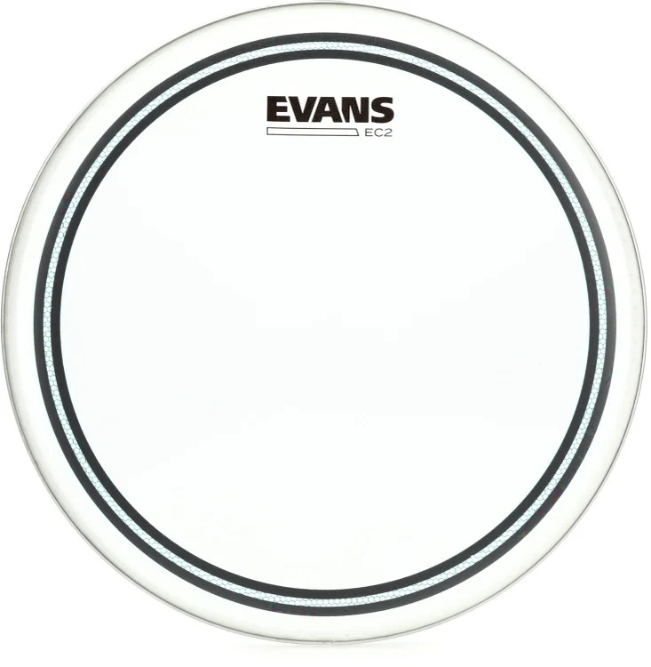 Evans EC2 Drumhead - 12" - Frosted