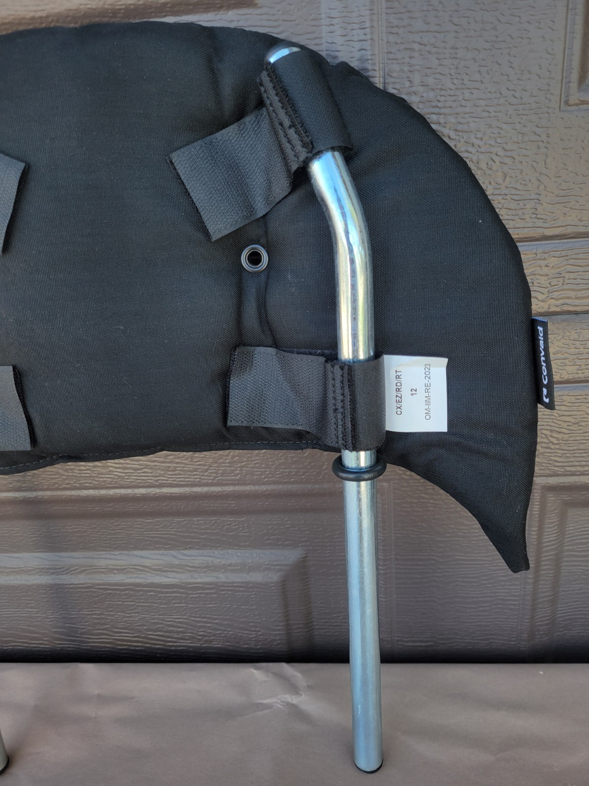 NEW Convaid Size 12 Headrest Extension Head Rest Black HeadRest Cruiser Ez Rider