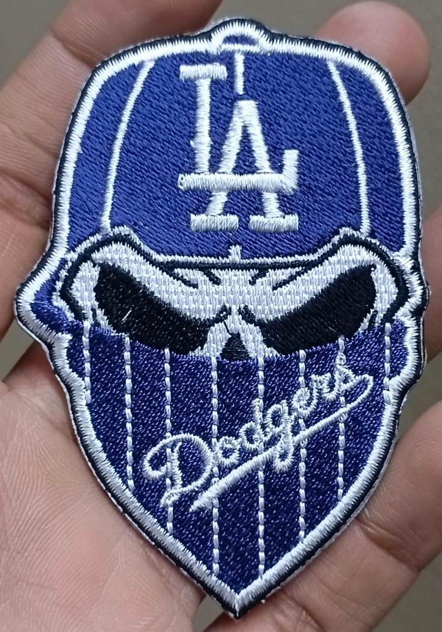 Los Angeles Dodgers Baseball Logo Iron On Patch - Sew Patch - Embroidered Patch
