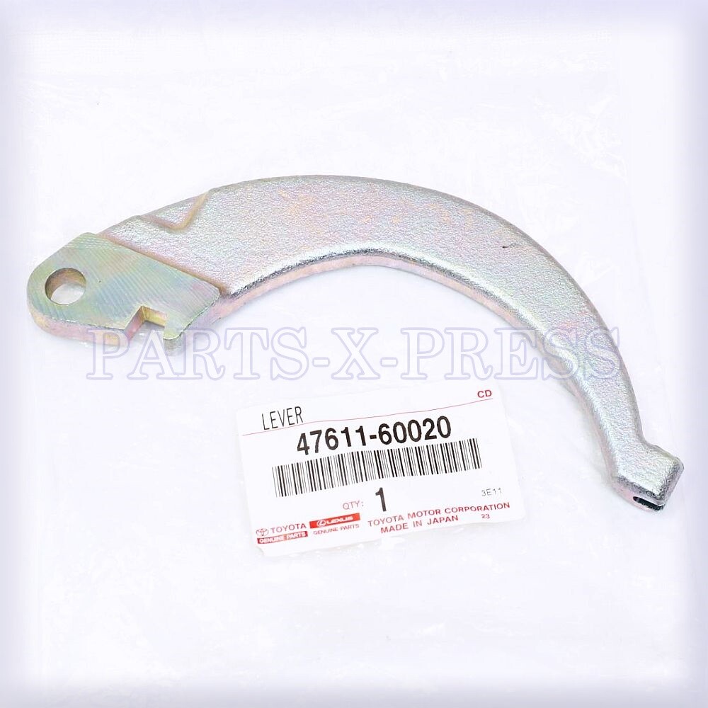 GENUINE OEM TOYOTA LEXUS GX470 NEW PARKING BRAKE SHOE ADJUST LEVER LH 4761160020