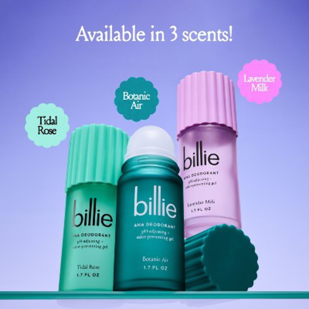 Billie AHA Gel Deodorant Lavender Milk 1.7 fl oz - New