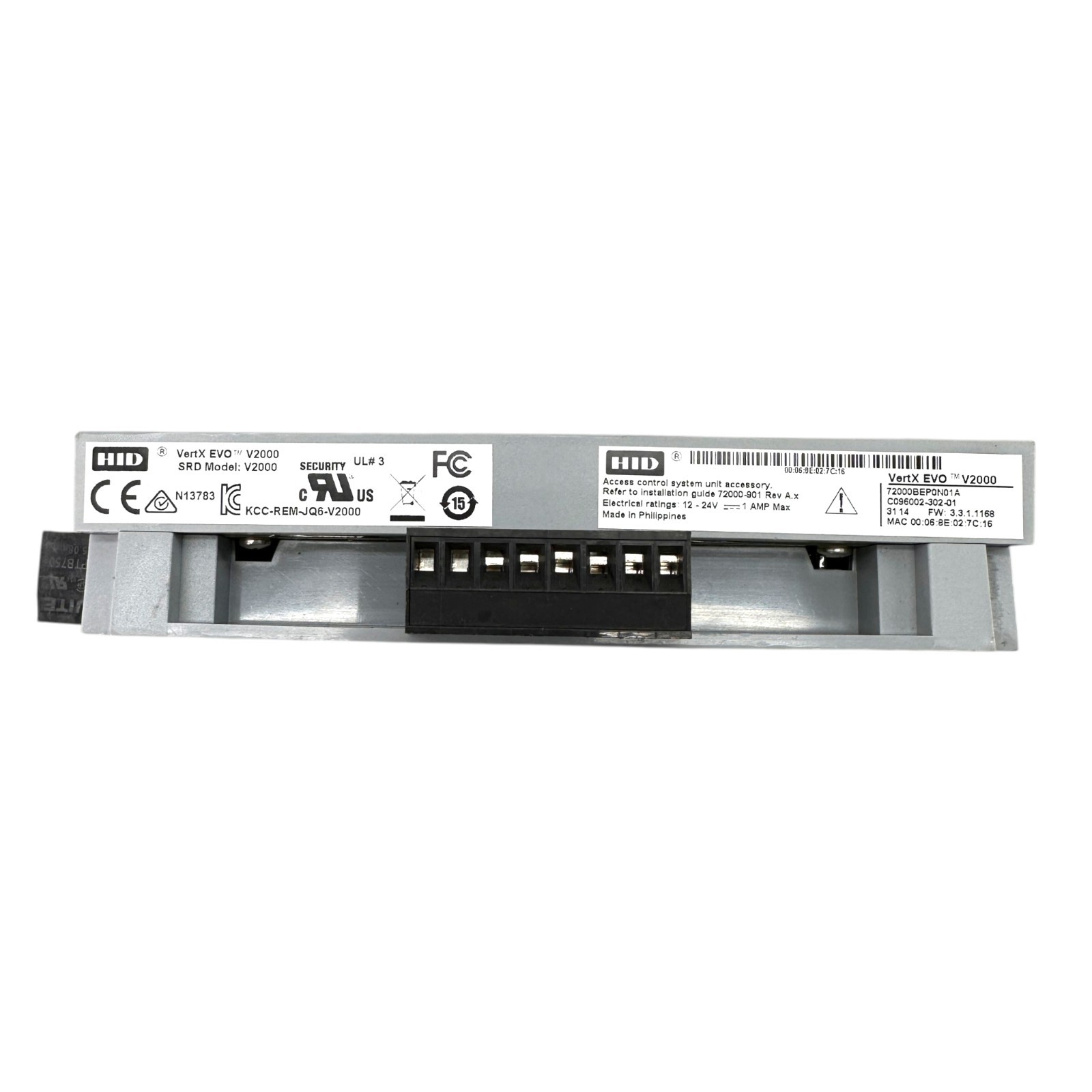HID VertX EVO V2000 Access Control Reader Board 72000BEP0N01A Cbord