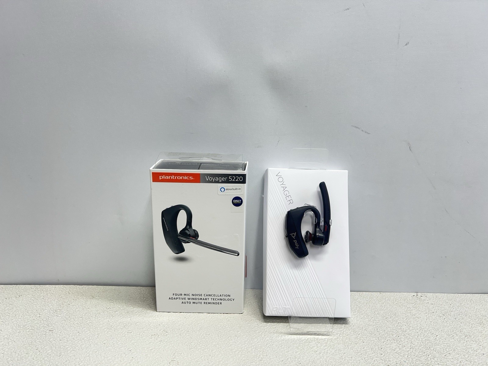 Poly - Voyager 5220 Noise Cancelling Headset with Amazon Alexa - Black -