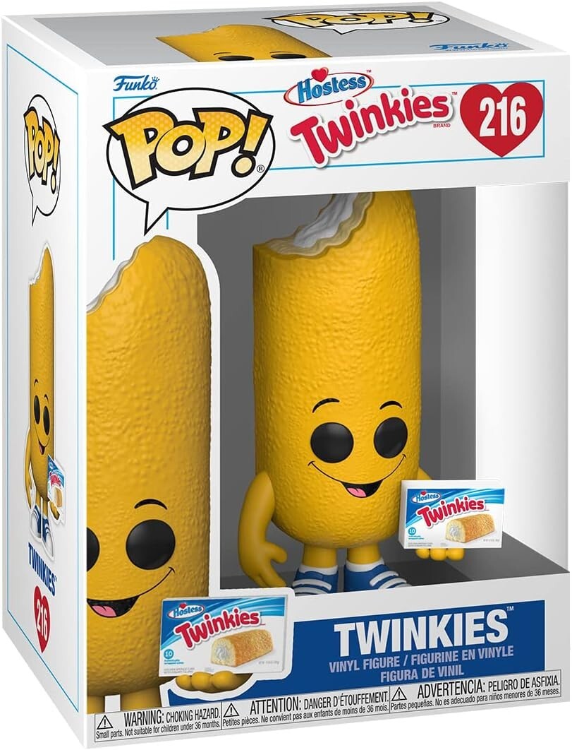 Funko Pop Ad Icons: Twinkies Figure w/ Protector