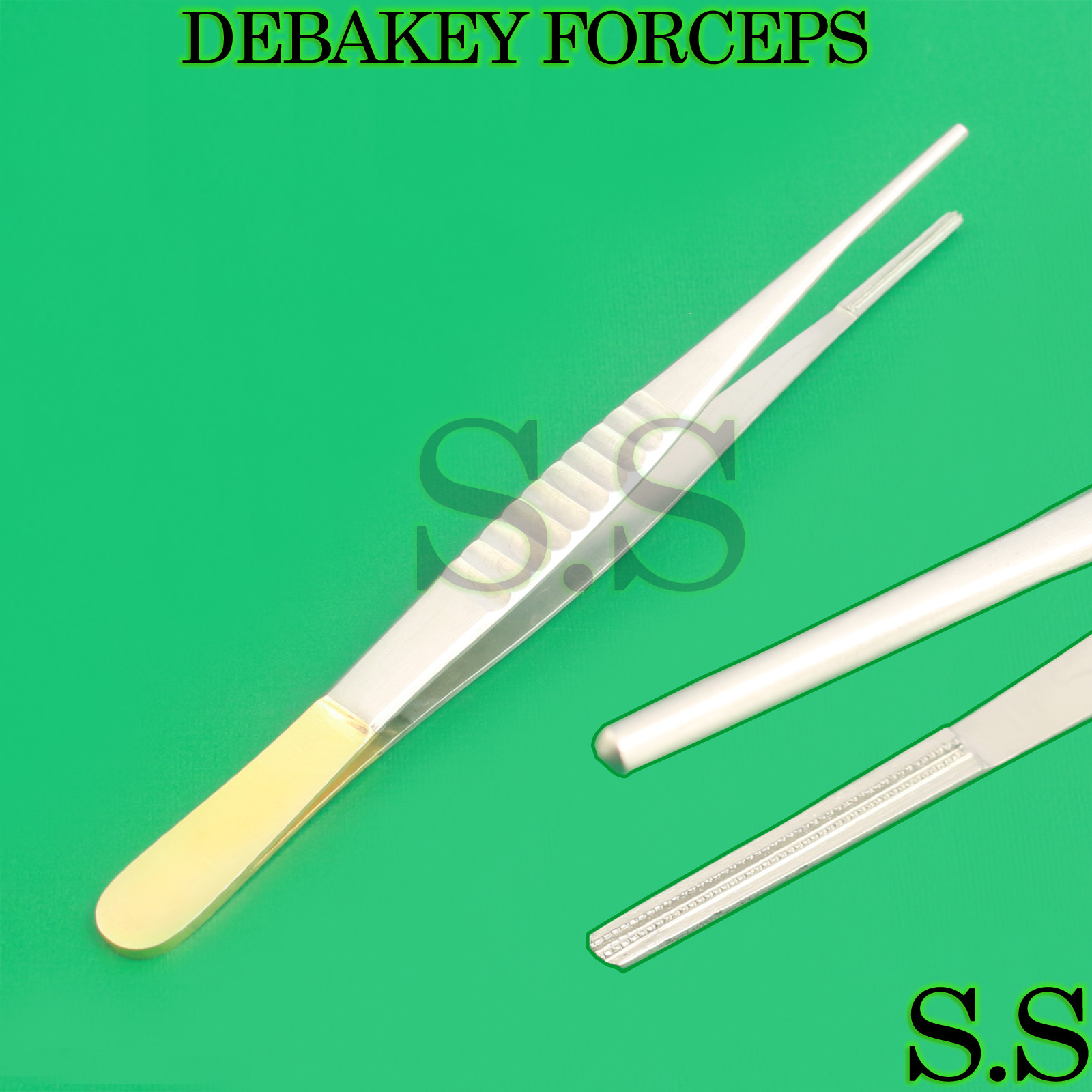PREMIUM QUALITY DEBAKEY ATRAUMATIC ARTERY FORCEPS 7" AUTOCLAVABLE