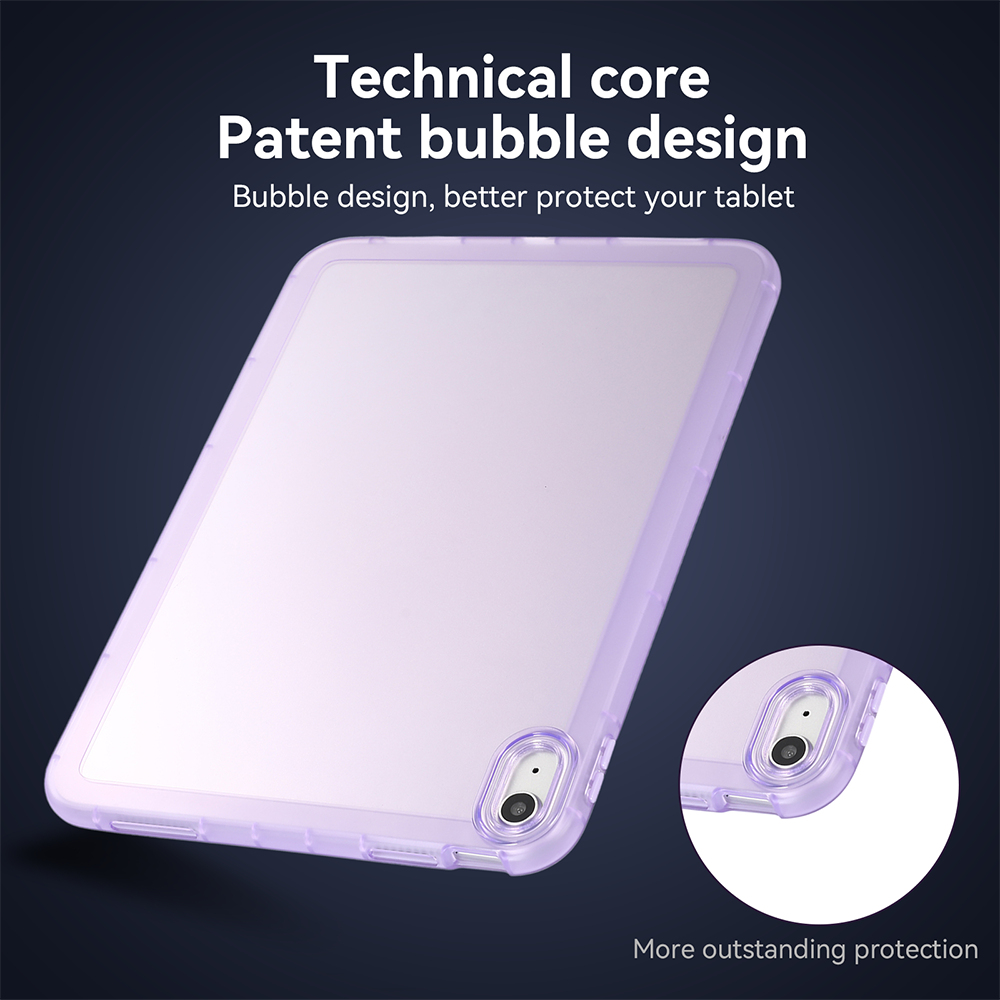 For iPad 10th 9.7/10.2" Generation Mini 6 Air 4/5 Pro Shockproof TPU Clear Cover