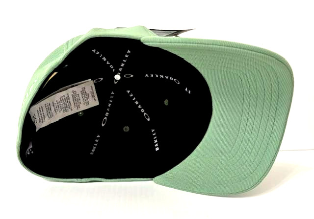 OAKLEY Tincan Cap Stretch Fitted Men's Hat Nile Green S/M L/XL F0S911545-75I
