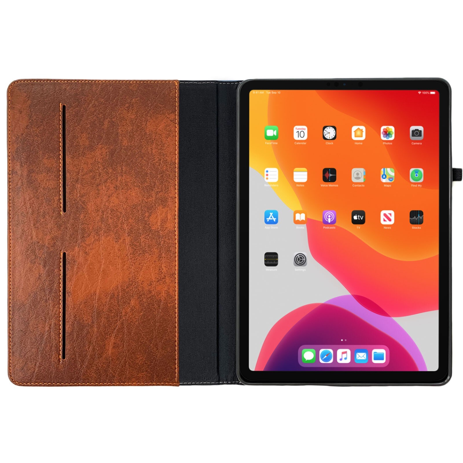 Leather Case for Apple iPad mini (A17 Pro) Stand Case Protective Tablet Cover