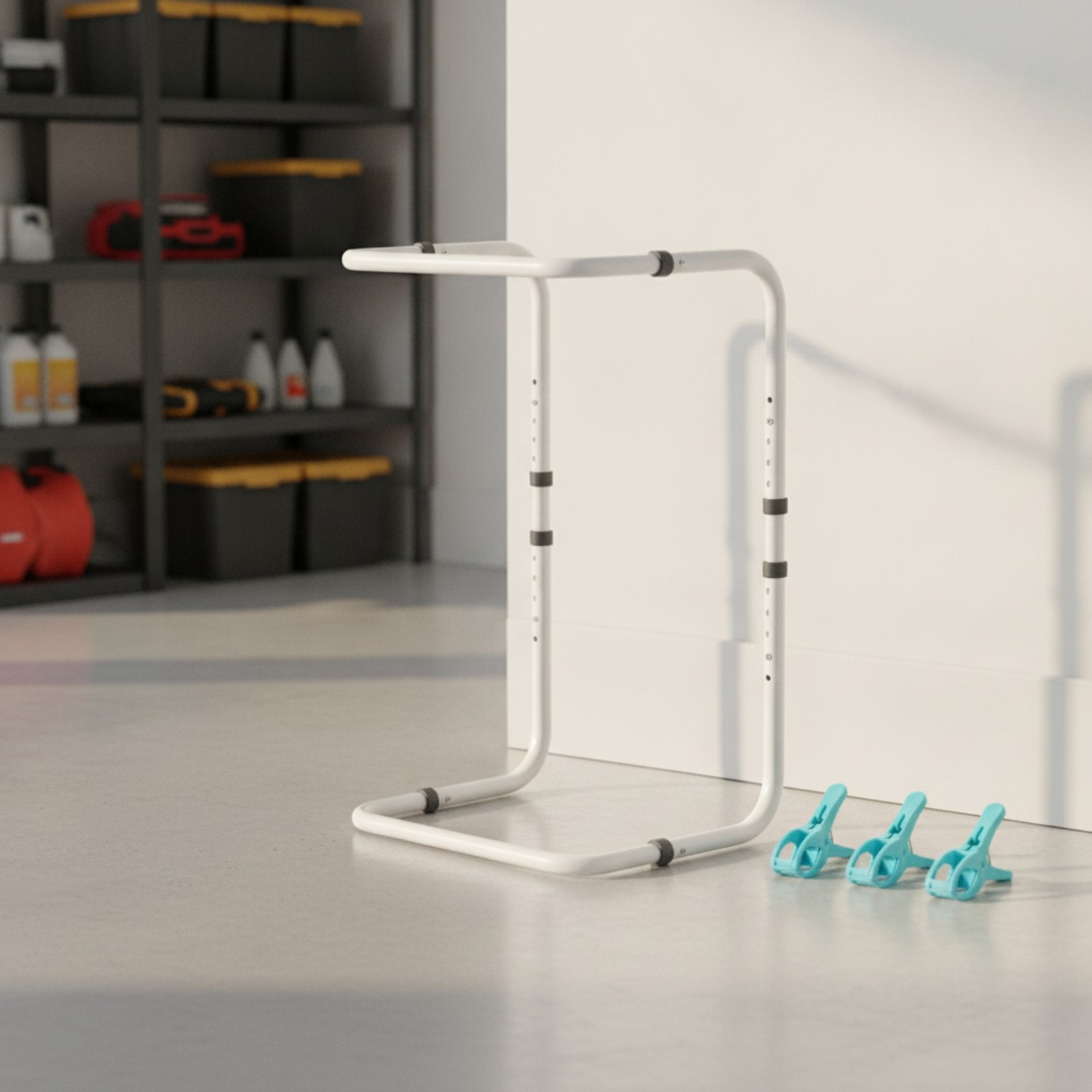 Blanket Lifter with Clips Height-Adjustable Blanket Lifter Sturdy for Guest