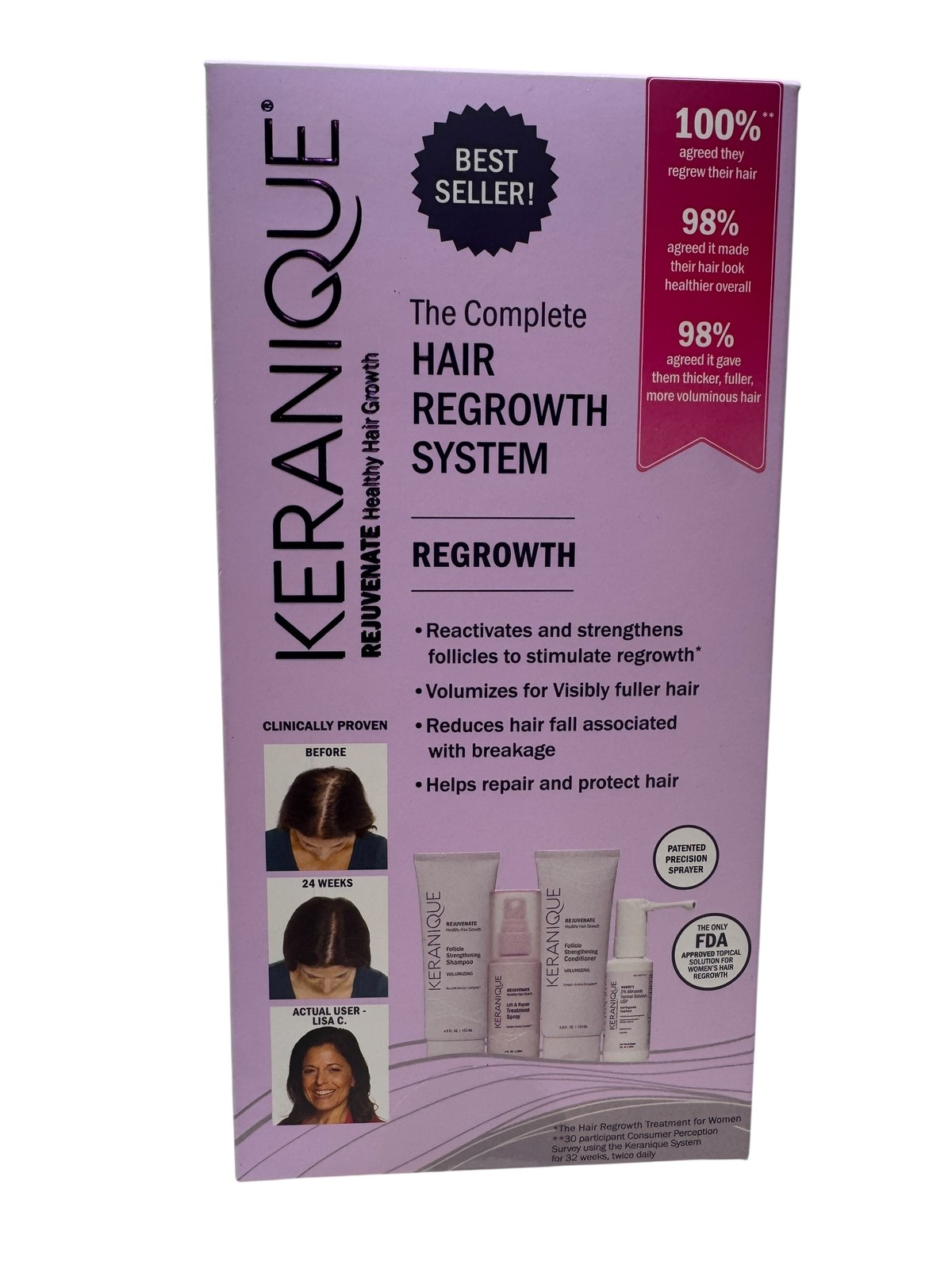 Keranique The Complete Hair REGROWTH System
