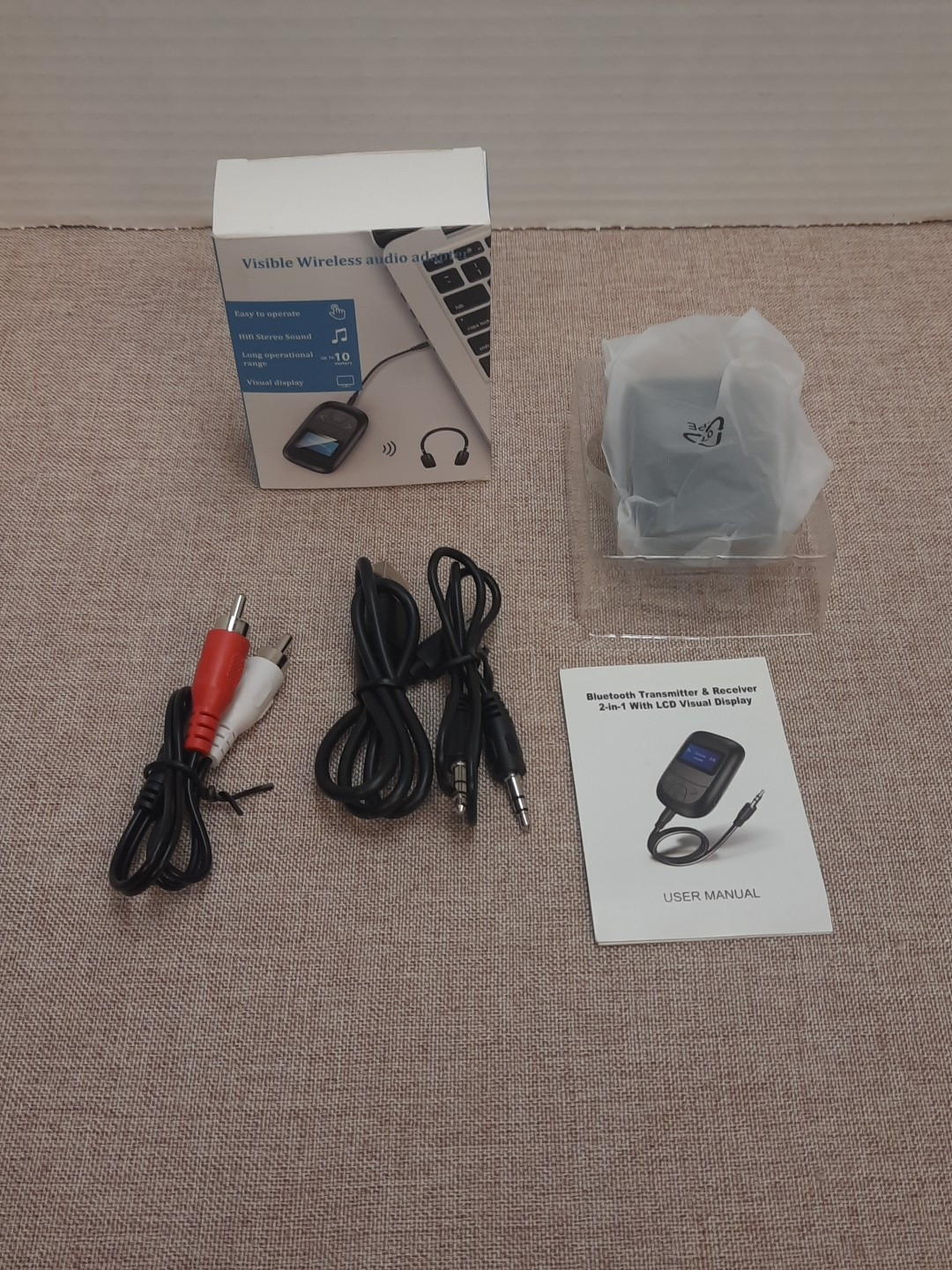Visible Wireless Audio Adapter Bluetooth Brand New Open Box, Never Used