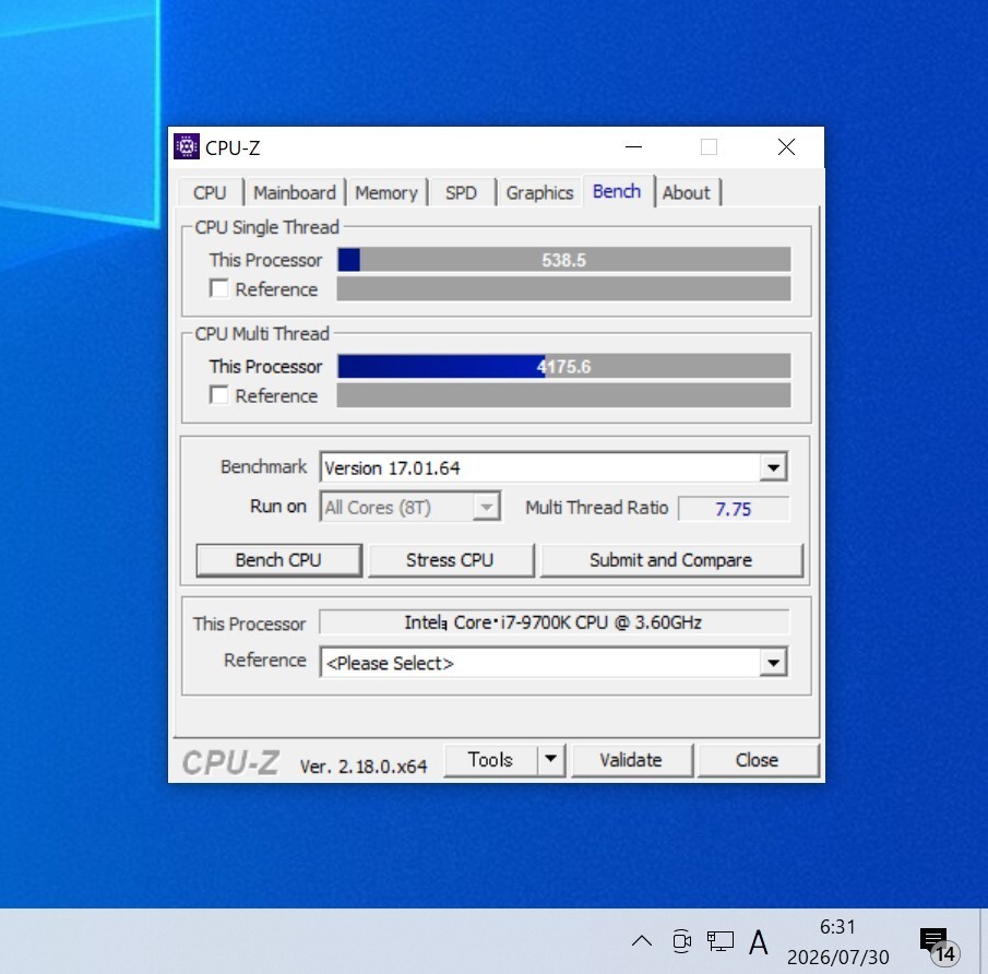 CPU Intel Core i7-9700K 3.6GHz 8-core8-thread CoffeeLake PC Parts Intel Working