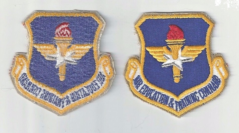 USAF AIR EDUCATION & TRAINING COMMAND PATCH LOT OF 2