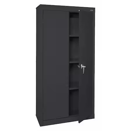 Sandusky Lee Vf31301872-09 Shelving Storage Cabinet, 72 In H, 30 In W, 18 In D,