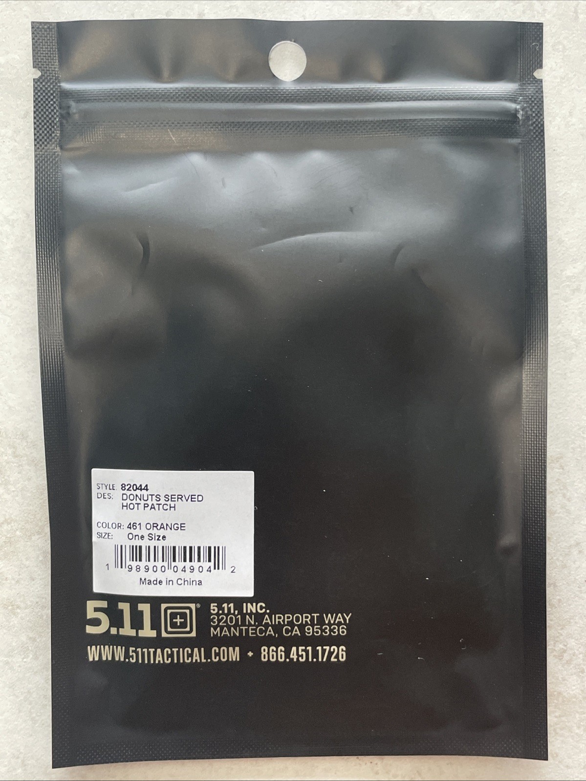 *BRAND NEW* 5.11 TACTICAL DONUTS 🍩 SERVED HOT PATCH SKULL 💀 CUP HOOK BACK