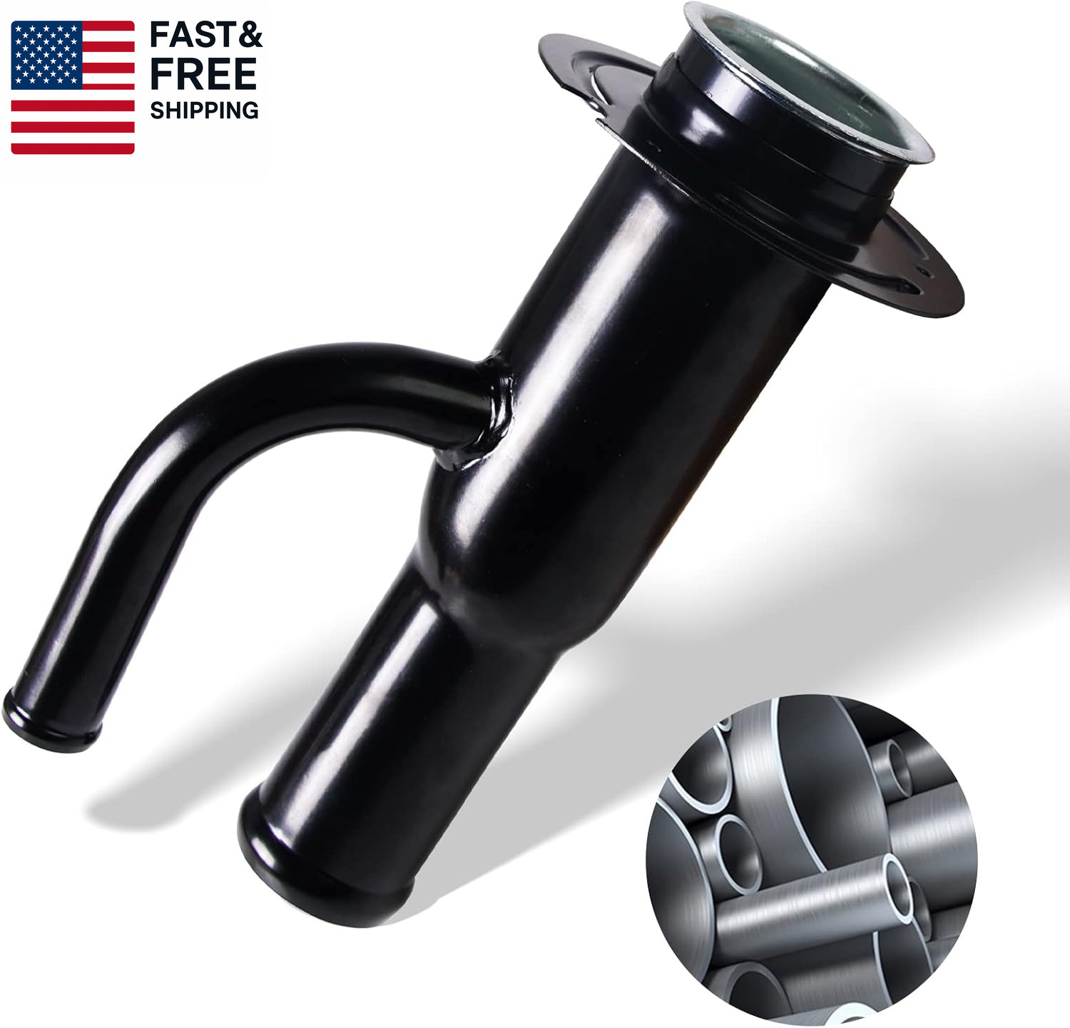 Fuel Filler Neck Pipe Fuel Tank Filler Neck Hose Replacement Compatible Ford