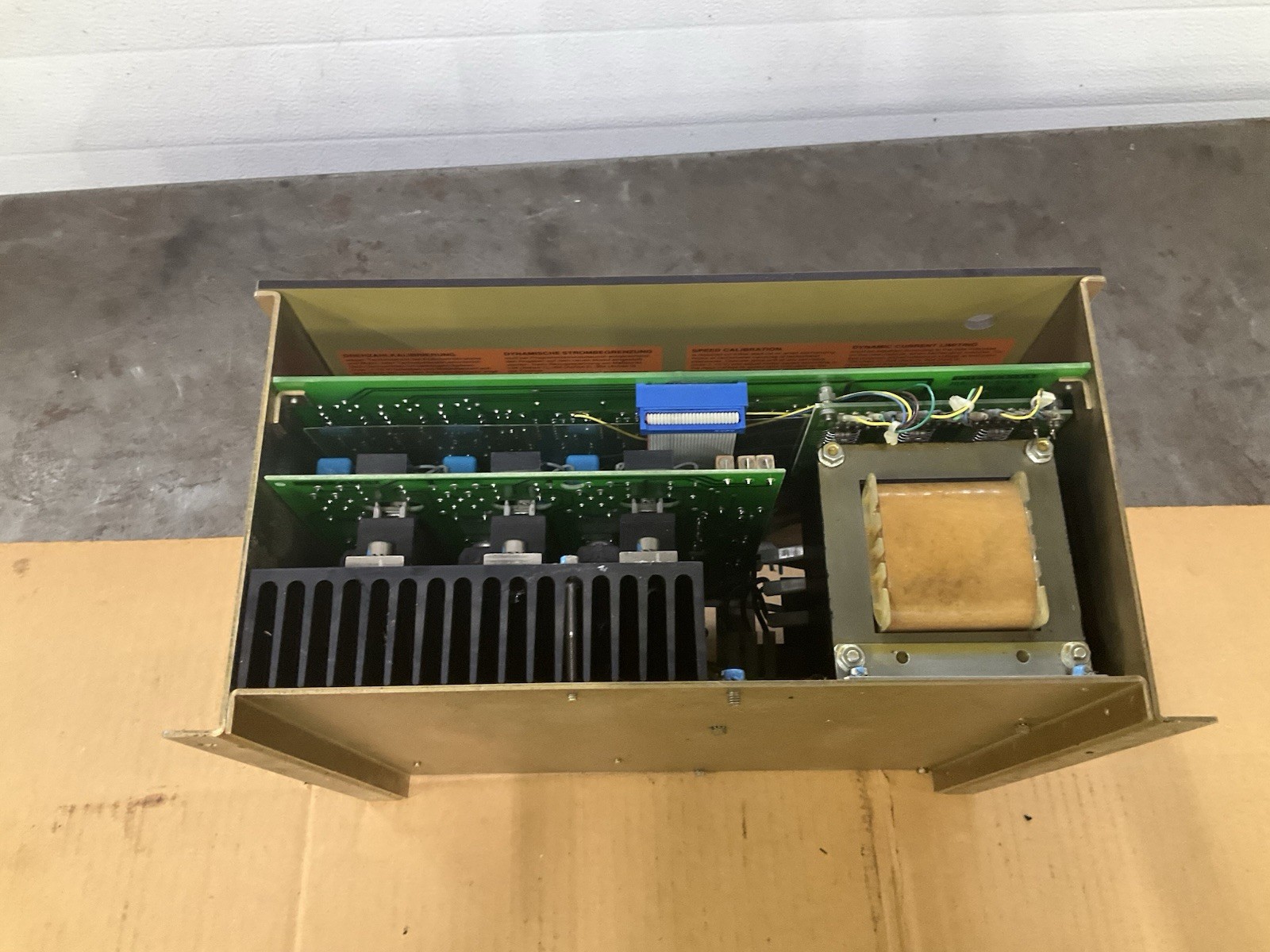 Maho MH600E CNC Milling Machine Idramat 3 TRM 2 Servo Module Amplifier
