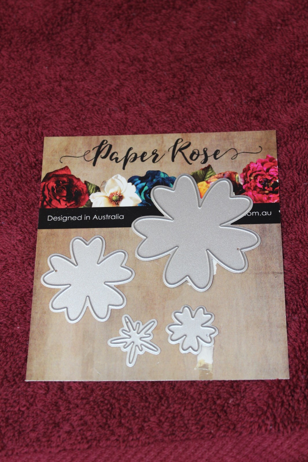 Paper Rose Die Cuts - Flower Set Two