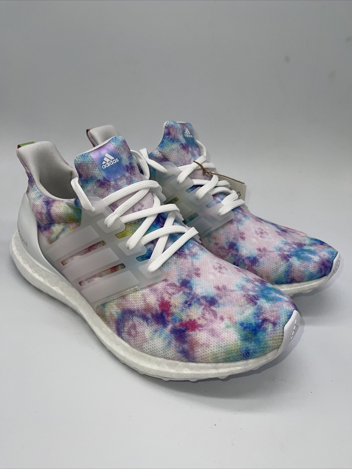 Adidas UltraBoost 4.0 DNA Tie Dye Rose White Sneakers GZ7098 Sizes 8.5-10.5